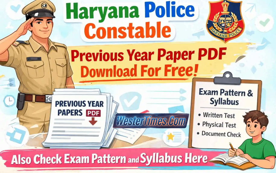 HSSC Constable Exam Date 2018 | 7110 Haryana Police Jobs Advt PDF Syllabus