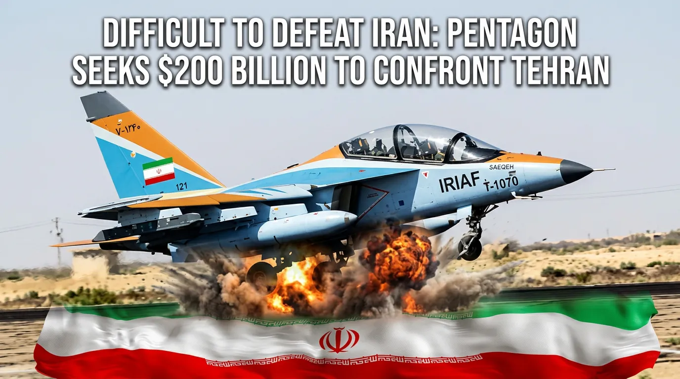 Difficult to Defeat Iran: Pentagon Seeks $200 Billion to Confront Tehran
