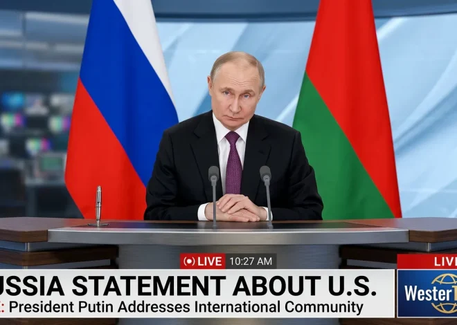 Russia’s Strong Statement: The U.S. Focuses Only on Its Own Welfare