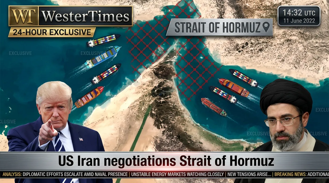 U.S.–Iran Negotiations and Trump’s Pressure to Reopen the Strait of Hormuz