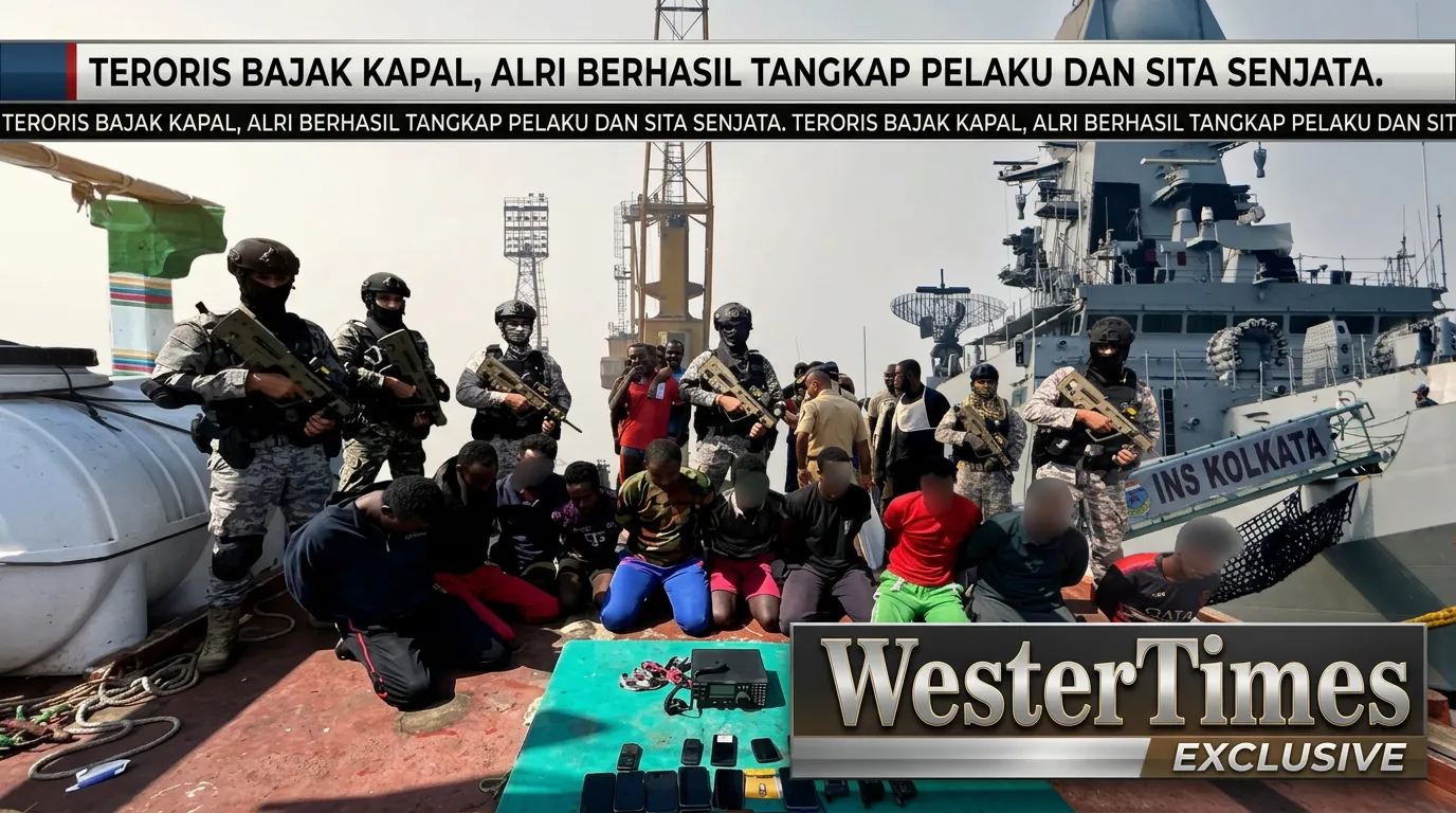 Somali Pirates Hijack Vessel and Hold 4 Indonesian Crew Members Hostage